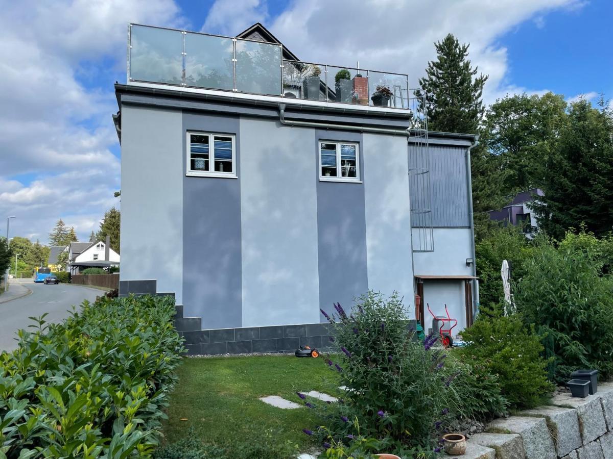 Ferienhaus Villa Adelsberg Mit Dachterrasse In Zentraler Lage Fuer Bis Zu 10 Personen Chemnitz Dış mekan fotoğraf